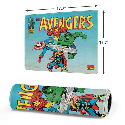 Marvel Classic Comics The Avengers Gaming Mouse Pad